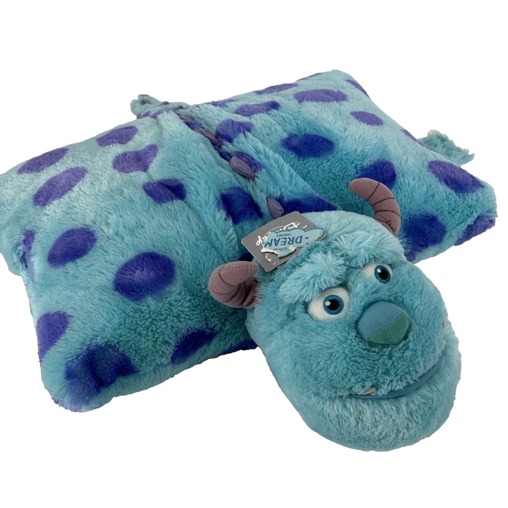 Disney Parks Monters Inc. Sully Pillow Pal Pet Soft Plush Toy Foldable 20" Large